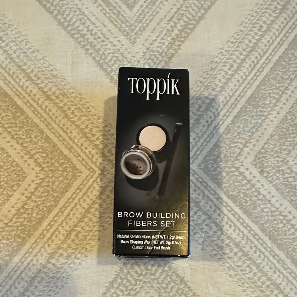 Toppik Brow Building Fibers Set - Medium Brown